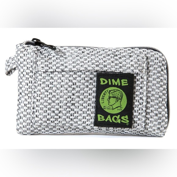 Dime Bags Padded Pouch - 7” Silver - Picture 1 of 5